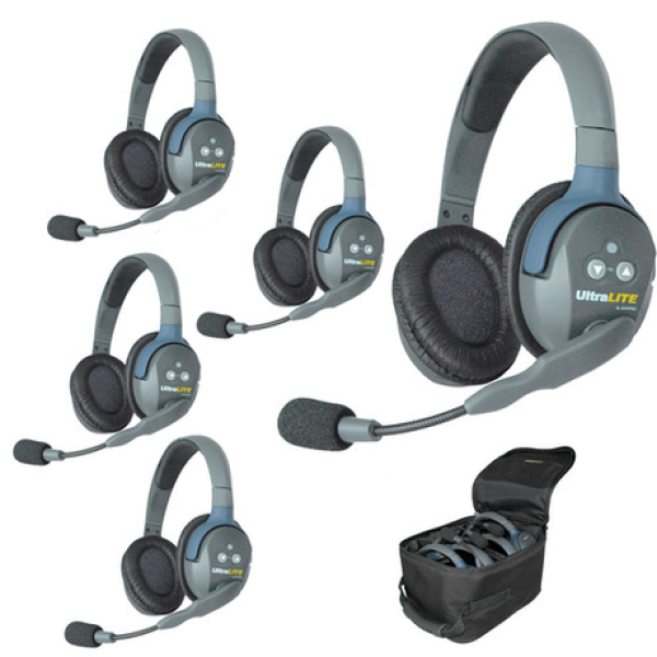 EARTEC ULTRALITE 5-D HD {UL5D} digital DECT Intercom Headset EARTEC ULTRALITE 5-D HD {UL5D} digital DECT Intercom Headset